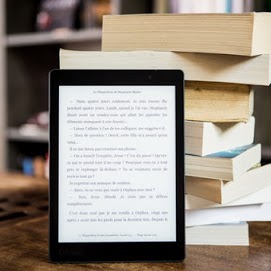 Tablet and books