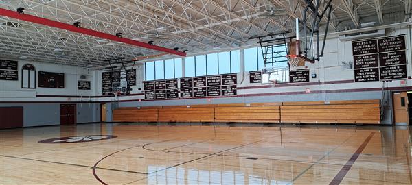 New gym windows
